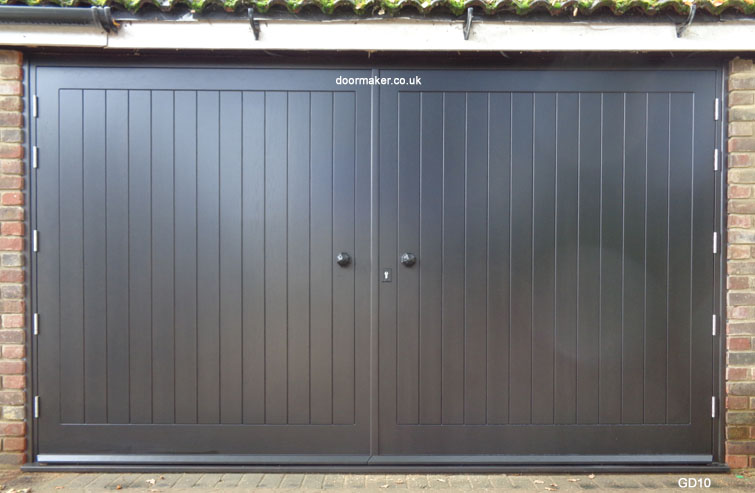 ebony garage doors